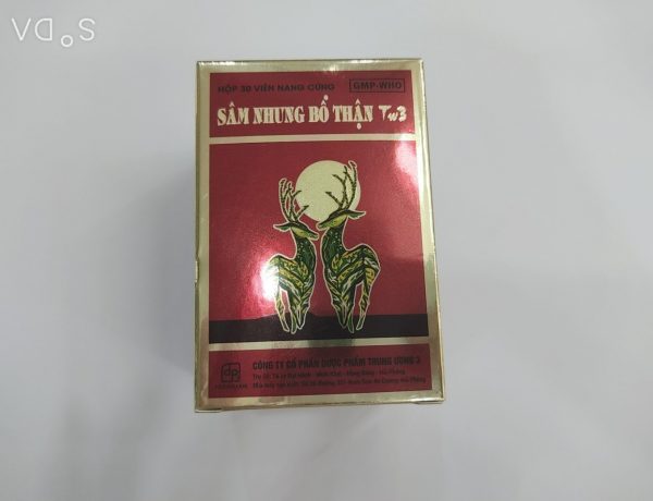 Sâm nhung bổ thận TW3 - Thuốc Bổ Thận