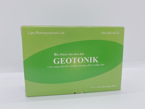 Geotonik- Bổ sung khoáng chất