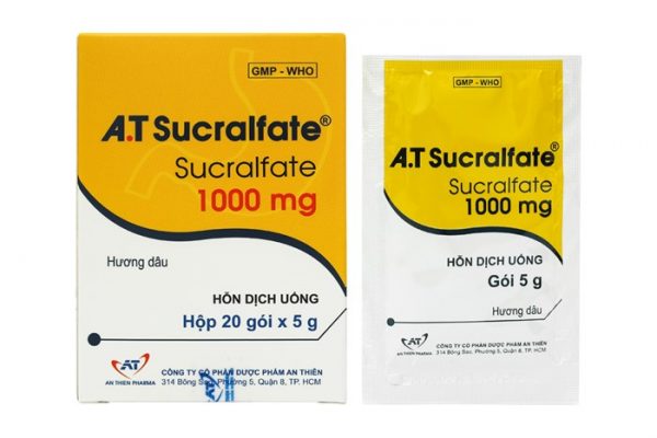 Quy cách đóng gói Thuốc A.T Sucralfate Quy cách đóng gói Thuốc A.T Sucralfate