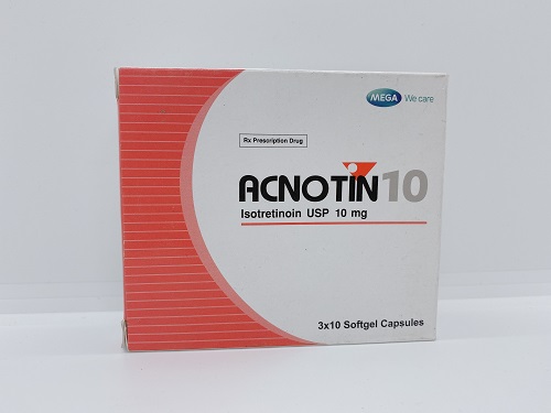 Acnotin 10mg - Điều trị mụn trứng cá