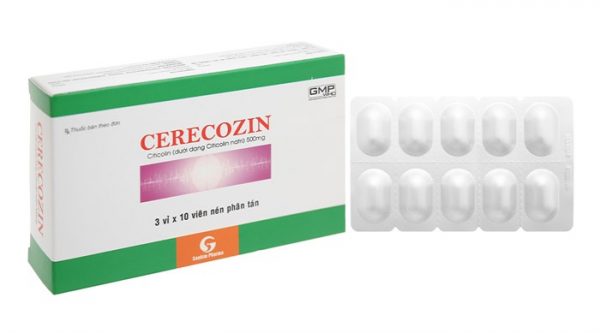 Quy cách đóng gói Thuốc CERECOZIN 500mg Quy cách đóng gói Thuốc CERECOZIN 500mg
