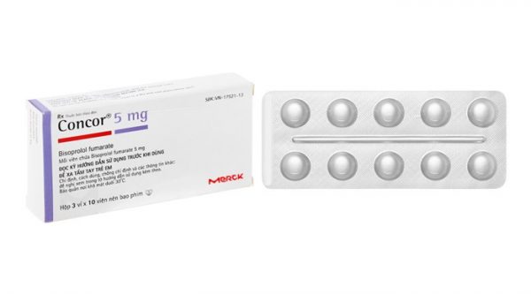 Quy cách đóng gói Thuốc ConCor 5mg Quy cách đóng gói Thuốc ConCor 5mg