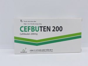 Cefbuten 200mg - Kháng sinh điều trị nhiễm khuẩn