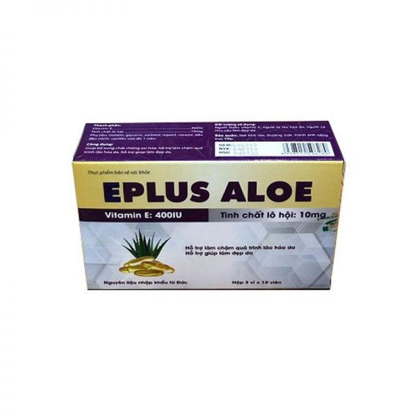Quy cách đóng gói Eplus Aloe Quy cách đóng gói Eplus Aloe