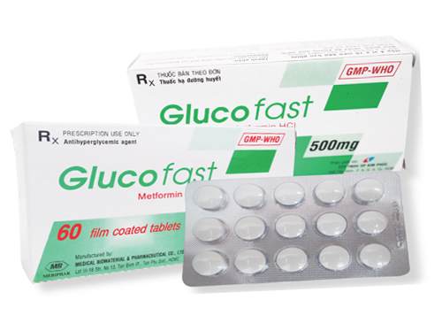 Quy cách đóng gói Thuốc Glucofast 500 Quy cách đóng gói Thuốc Glucofast 500