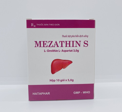 MEZATHIN S 3g Điều trị các bệnh về gan