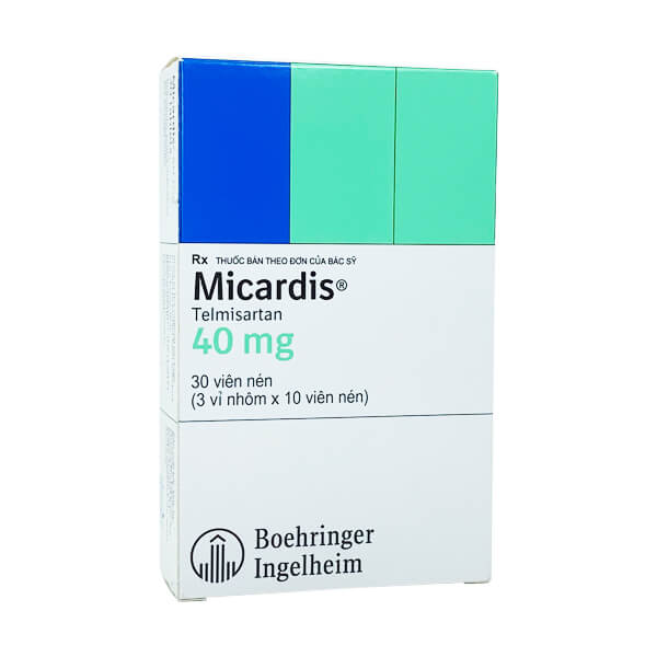 Thuốc Micardis 40mg là thuốc gì ? Thuốc Micardis 40mg là thuốc gì ?