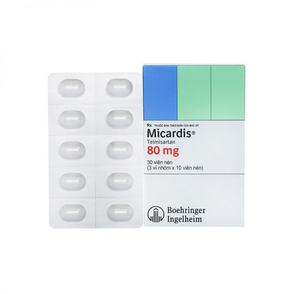 Quy cách đóng gói Thuốc Micardis 80mg Quy cách đóng gói Thuốc Micardis 80mg