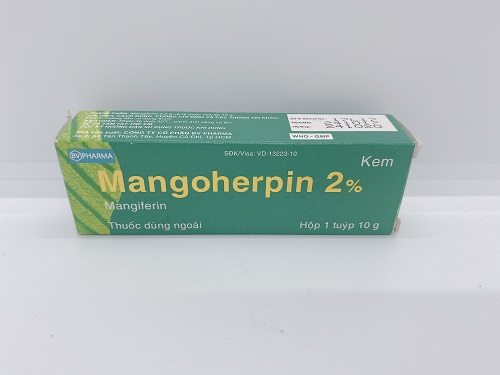 Mangoherpin 2%- Thuốc điều trị virus Herpes