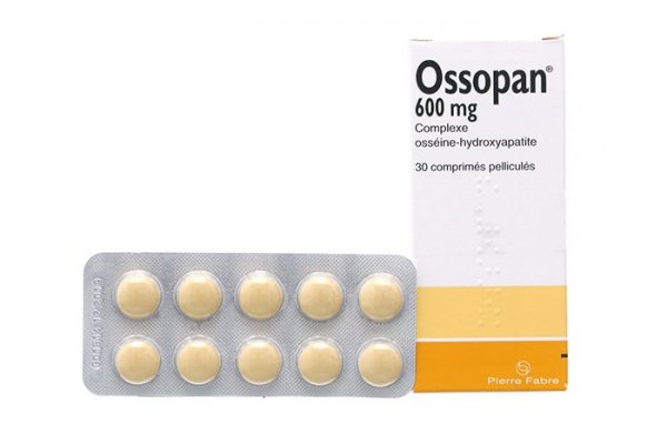 Quy cách đóng gói Ossopan 600mg Quy cách đóng gói Ossopan 600mg
