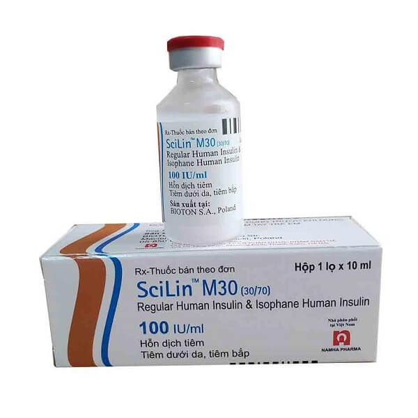 Quy cách đóng gói Thuốc Scilin M30 10ml Quy cách đóng gói Thuốc Scilin M30 10ml