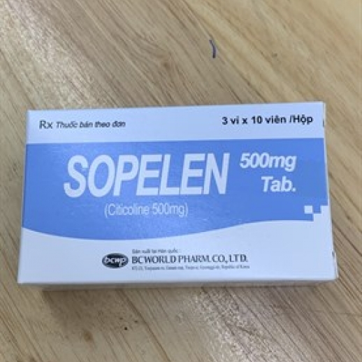 Quy cách đóng gói Thuốc SOPELEN 500MG Quy cách đóng gói Thuốc SOPELEN 500MG