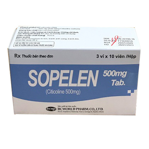 Thuốc SOPELEN 500MG là gì ? Thuốc SOPELEN 500MG là gì ?