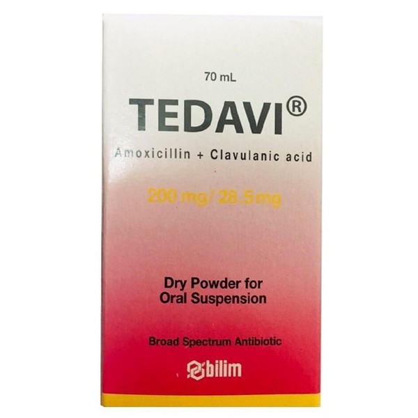 Quy cách đóng gói Thuốc TEDAVI 400MG/57MG 70ML Quy cách đóng gói Thuốc TEDAVI 400MG/57MG 70ML