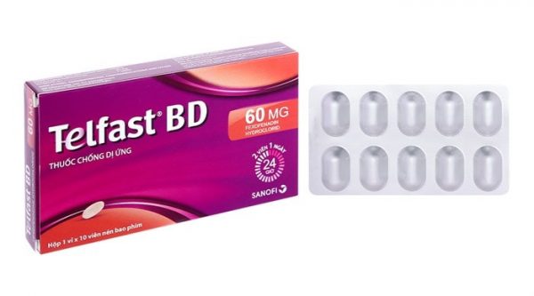 Telfast BD 60mg-min Telfast BD 60mghộp bao nhiêu