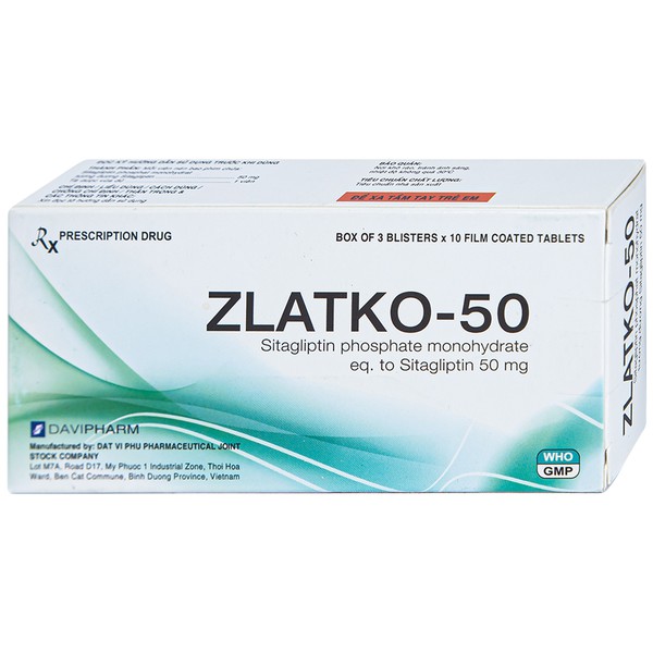 Thuốc Zlatko 50mg 1-min Thuốc Zlatko có thành phần là gi