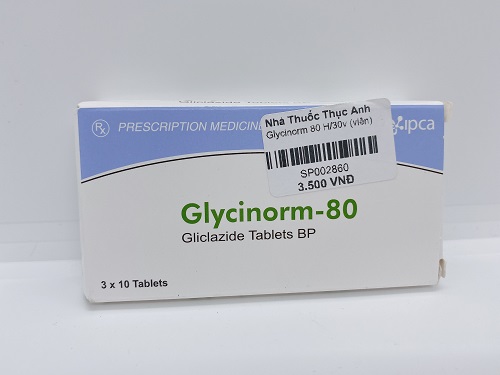 Thuốc Glycinorm 80mg - Thuốc tiểu đường