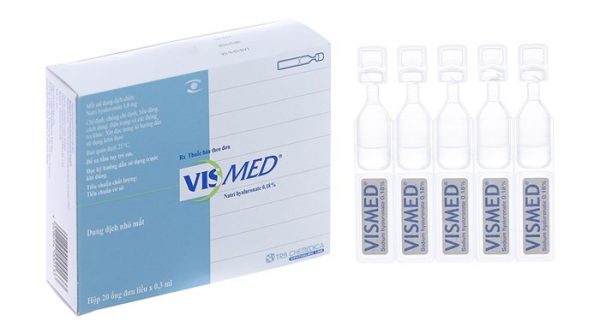 Quy cách đóng gói Thuốc Vismed Quy cách đóng gói Thuốc Vismed