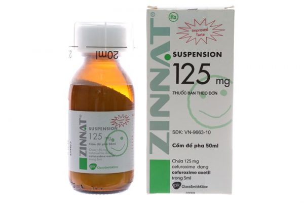 Quy cách đóng gói Thuốc Zinnat 125mg Quy cách đóng gói Thuốc Zinnat 125mg