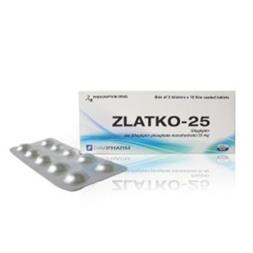 Quy cách đóng gói Thuốc Zlatko 25mg Quy cách đóng gói Thuốc Zlatko 25mg