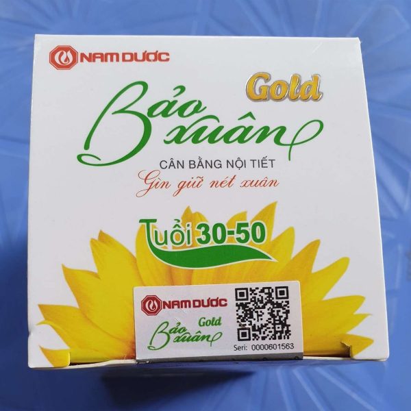 bảo xuan gold 1-min Bảo xuân Gold cân bằng nội tiết tố nữ