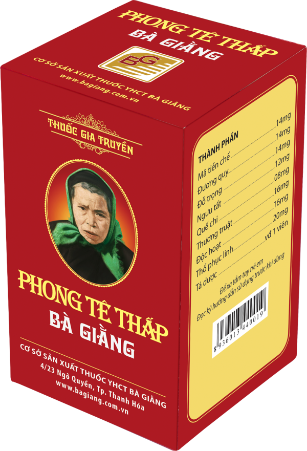 phong-te-thap-ba-giang-ket-qua-kiem-nghiem-tu-vien-kiem-nghiem-thuoc-tw-0 Tác dụng phụ của thuốc Phong tê thấp Bà Giằng