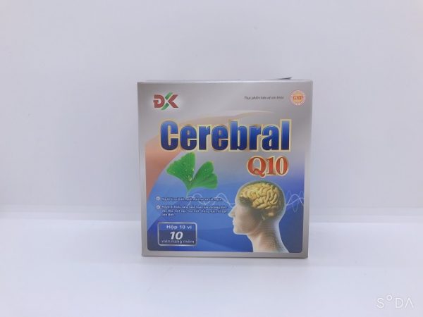 Cerebral Q10 - Hỗ trợ tăng cường lưu thông lên máu não