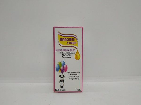 Manomin Syrup - Giúp trẻ ăn ngon và tăng đề kháng