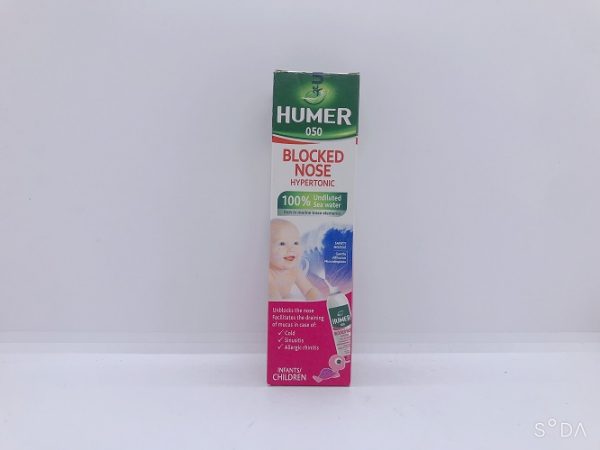 Humer - Nước biển xịt mũi cho trẻ sơ sinh