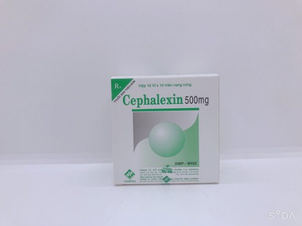 Cephalexin 500mg - Điều trị các nhiễm khuẩn do các vi khuẩn nhạy cảm gây ra