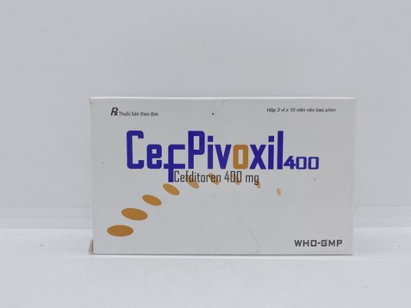 Cefpivoxil 400mg - Điều trị viêm amiđan, viêm họng cấp, viêm xoang hàm trên cấp