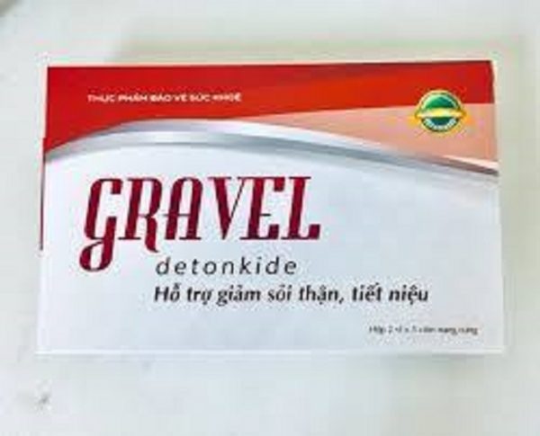 Gravel Detonkide - Hỗ trợ lợi niệu, tăng cường đào thải chất lắng đọng trong đường tiết niệu