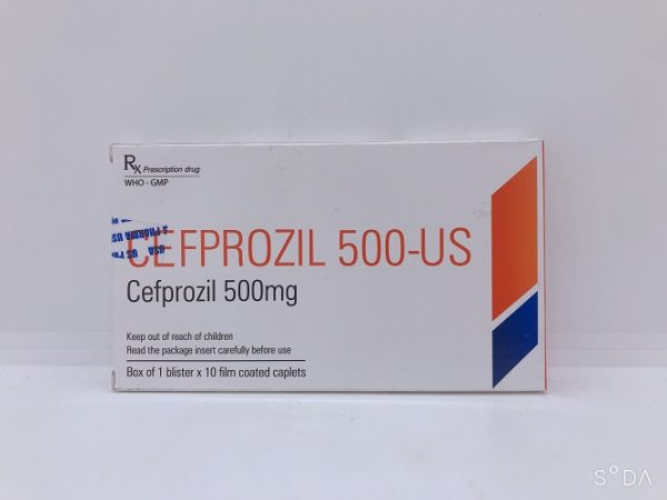 Cefprozil 500mg - Thuốc Kháng Sinh điều trị viêm tai giữa cấp tính
