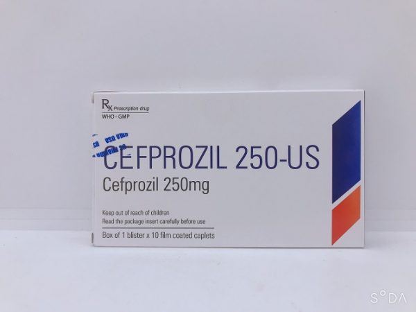 Cefprozil 250mg - Thuốc Kháng Sinh điều trị nhiễm trùng đường hô hấp trên