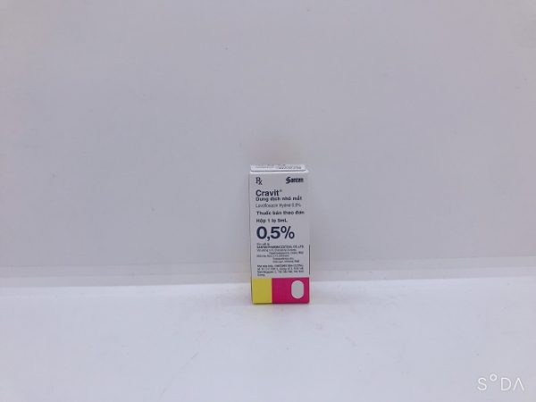 Cravit - Thuốc Kháng Sinh Nhỏ Mắt