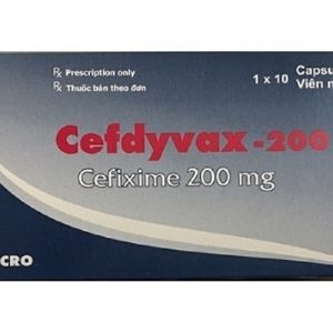 Cefdyvax 200 - Điều trị viêm tai giữa, viêm họng, viêm amidan, viêm phế quản