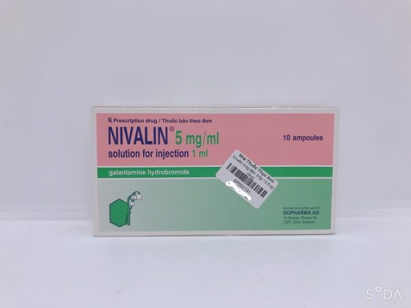 Nivalin 5mg tiêm - Điều trị suy giảm trí nhớ