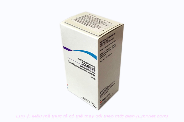 Quy cách đóng gói Thuốc Colergis SR Quy cách đóng gói Thuốc Colergis SR