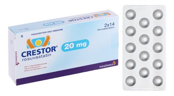 Quy cách đóng gói Thuốc Crestor 20mg Quy cách đóng gói Thuốc Crestor 20mg