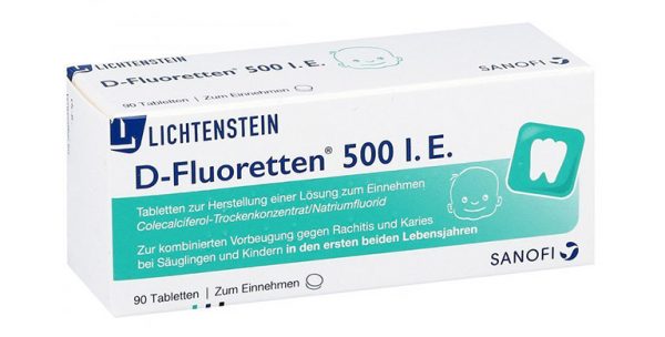 D-Fluoretten 500 là thuốc gì ? D-Fluoretten 500 là thuốc gì ?