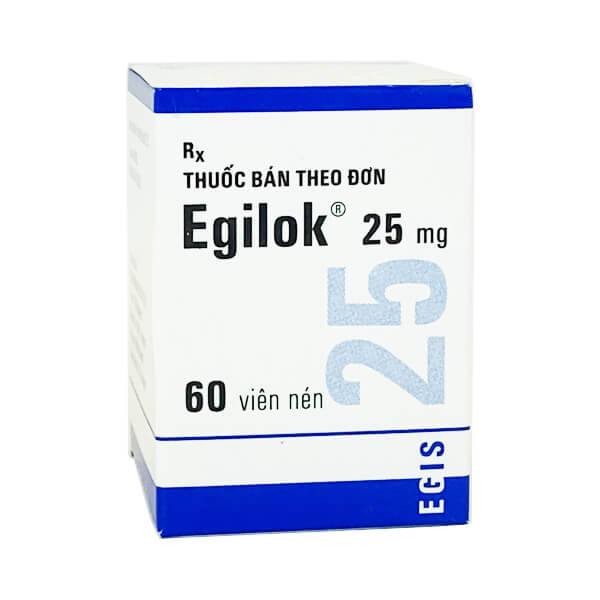 Thuốc Egilok 25 là thuốc gì ? Thuốc Egilok 25 là thuốc gì ?