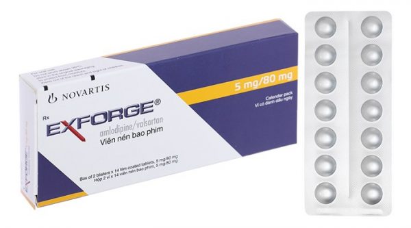 Quy cách đóng gói Thuốc Exforge 5/80 Quy cách đóng gói Thuốc Exforge 5/80