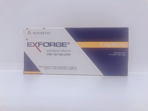 Exforge 580 - Điều trị tăng huyết áp vô căn