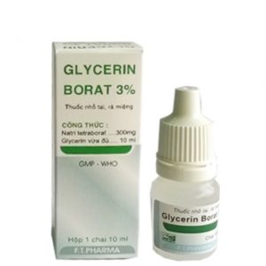 Quy cách đóng gói Thuốc Glycerin borat