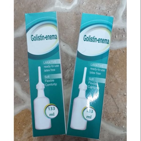 Quy cách đóng gói Thuốc Golistin-Enema Quy cách đóng gói Thuốc Golistin-Enema