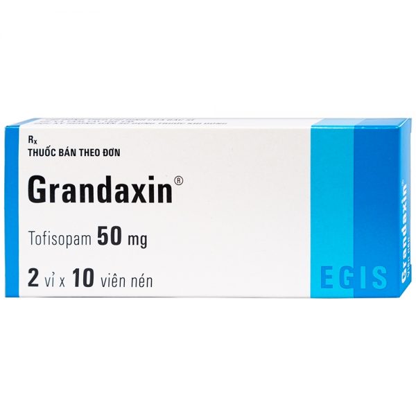 Quy cách đóng gói Thuốc Grandaxin 50mg Quy cách đóng gói Thuốc Grandaxin 50mg