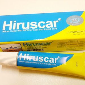 Quy cách đóng gói Hiruscar xanh