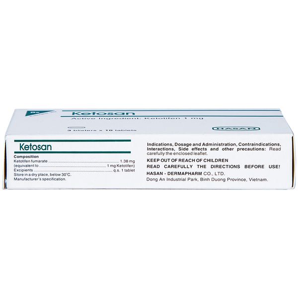 Quy cách đóng gói Ketosan Quy cách đóng gói Ketosan