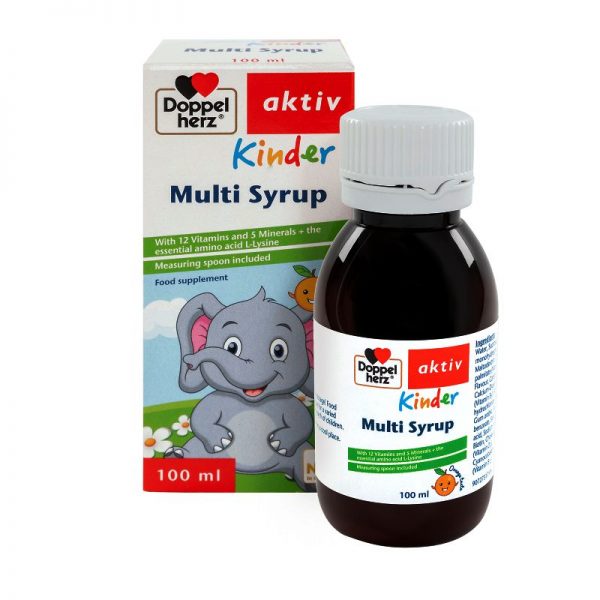 Quy cách đóng gói Kinder multivitamin Quy cách đóng gói Kinder multivitamin