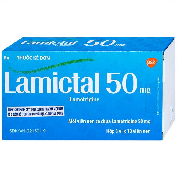 Thuốc Lamictal 50mg là gì ? Thuốc Lamictal 50mg là gì ?